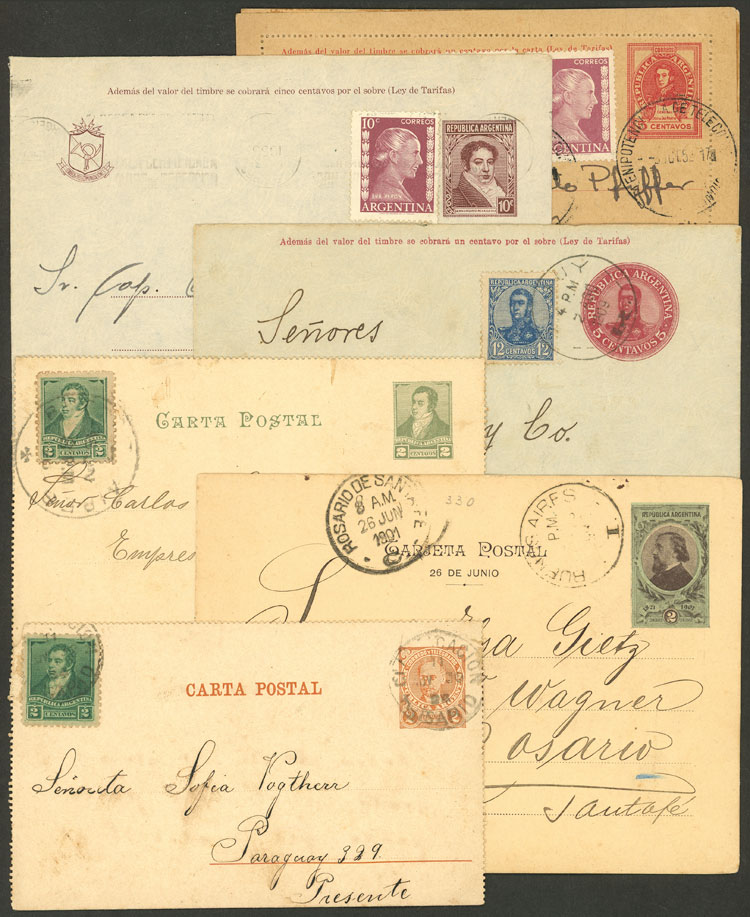 Lot 948 - Argentina postal history - Guillermo Jalil - Philatino Auction # 2538 ARGENTINA: “Clearance” auction with very low starts and many interesting lots! Lot 948 - Argentina postal history - Guillermo Jalil - Philatino Auction # 2538 ARGENTINA: “Clearance” auction with very low starts and many interesting lots!