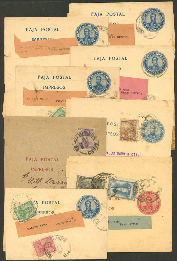 Lot 961 - Argentina postal history - Guillermo Jalil - Philatino Auction # 2538 ARGENTINA: “Clearance” auction with very low starts and many interesting lots! Lot 961 - Argentina postal history - Guillermo Jalil - Philatino Auction # 2538 ARGENTINA: “Clearance” auction with very low starts and many interesting lots!