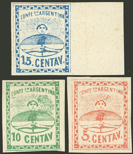 Lot 25 - Argentina confederation - Guillermo Jalil - Philatino Auction # 2538 ARGENTINA: “Clearance” auction with very low starts and many interesting lots! Lot 25 - Argentina confederation - Guillermo Jalil - Philatino Auction # 2538 ARGENTINA: “Clearance” auction with very low starts and many interesting lots!