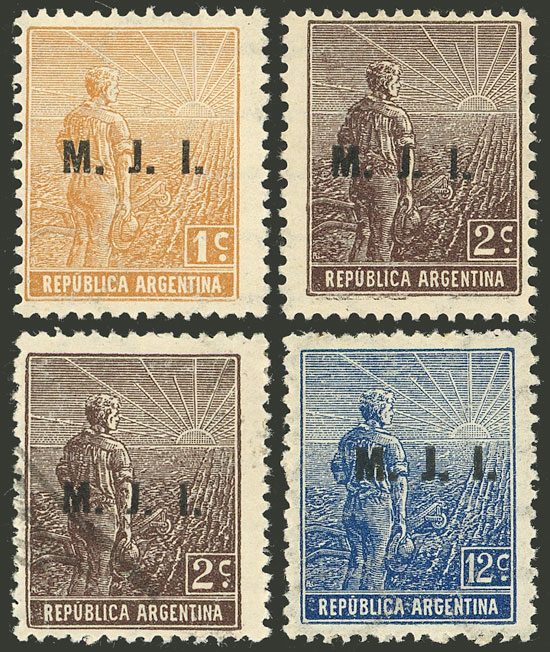 Lot 824 - Argentina official stamps - Guillermo Jalil - Philatino Auction # 2538 ARGENTINA: “Clearance” auction with very low starts and many interesting lots! Lot 824 - Argentina official stamps - Guillermo Jalil - Philatino Auction # 2538 ARGENTINA: “Clearance” auction with very low starts and many interesting lots!