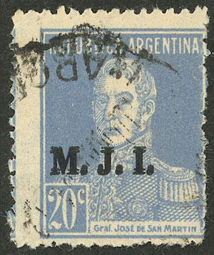 Lot 835 - Argentina official stamps - Guillermo Jalil - Philatino Auction # 2538 ARGENTINA: “Clearance” auction with very low starts and many interesting lots! Lot 835 - Argentina official stamps - Guillermo Jalil - Philatino Auction # 2538 ARGENTINA: “Clearance” auction with very low starts and many interesting lots!