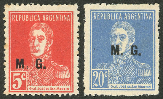 Lot 802 - Argentina official stamps - Guillermo Jalil - Philatino Auction # 2538 ARGENTINA: “Clearance” auction with very low starts and many interesting lots! Lot 802 - Argentina official stamps - Guillermo Jalil - Philatino Auction # 2538 ARGENTINA: “Clearance” auction with very low starts and many interesting lots!