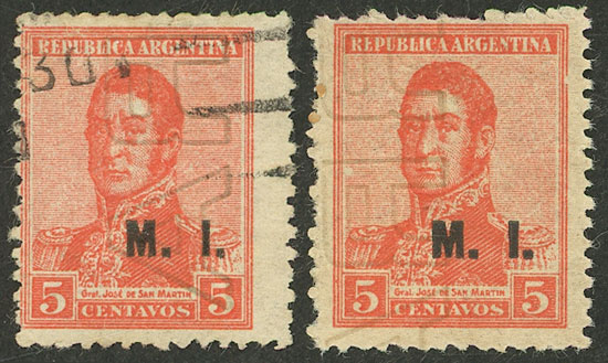 Lot 816 - Argentina official stamps - Guillermo Jalil - Philatino Auction # 2538 ARGENTINA: “Clearance” auction with very low starts and many interesting lots! Lot 816 - Argentina official stamps - Guillermo Jalil - Philatino Auction # 2538 ARGENTINA: “Clearance” auction with very low starts and many interesting lots!