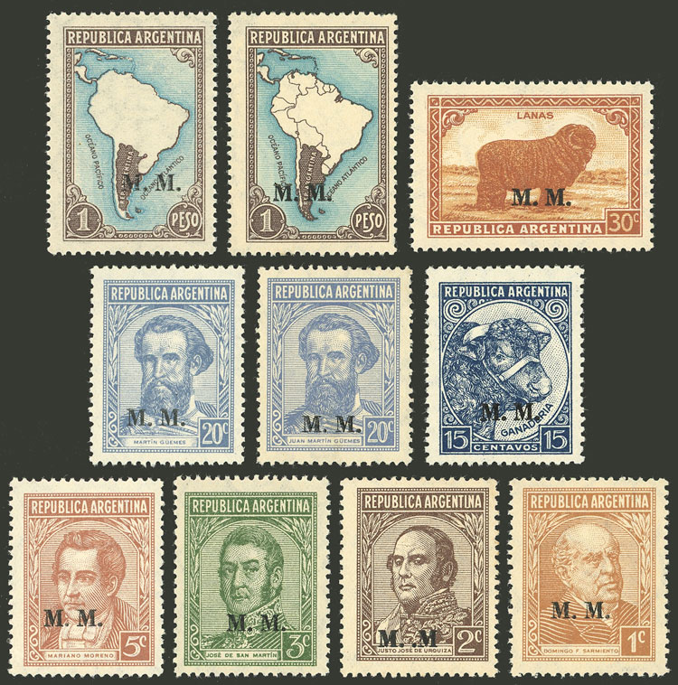 Lot 850 - Argentina official stamps - Guillermo Jalil - Philatino Auction # 2538 ARGENTINA: “Clearance” auction with very low starts and many interesting lots! Lot 850 - Argentina official stamps - Guillermo Jalil - Philatino Auction # 2538 ARGENTINA: “Clearance” auction with very low starts and many interesting lots!