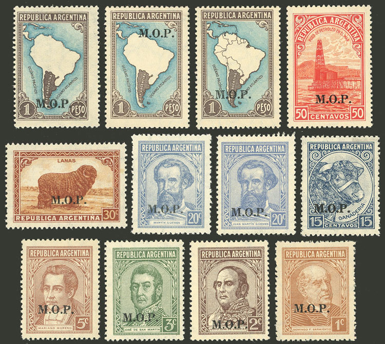 Lot 856 - Argentina official stamps - Guillermo Jalil - Philatino Auction # 2538 ARGENTINA: “Clearance” auction with very low starts and many interesting lots! Lot 856 - Argentina official stamps - Guillermo Jalil - Philatino Auction # 2538 ARGENTINA: “Clearance” auction with very low starts and many interesting lots!