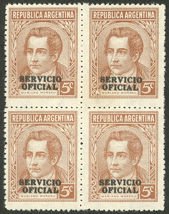 Lot 862 - Argentina official stamps - Guillermo Jalil - Philatino Auction # 2538 ARGENTINA: “Clearance” auction with very low starts and many interesting lots! Lot 862 - Argentina official stamps - Guillermo Jalil - Philatino Auction # 2538 ARGENTINA: “Clearance” auction with very low starts and many interesting lots!