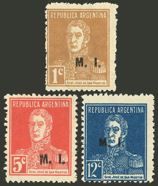 Lot 820 - Argentina official stamps - Guillermo Jalil - Philatino Auction # 2538 ARGENTINA: “Clearance” auction with very low starts and many interesting lots! Lot 820 - Argentina official stamps - Guillermo Jalil - Philatino Auction # 2538 ARGENTINA: “Clearance” auction with very low starts and many interesting lots!