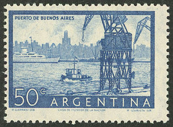 Lot 479 - Argentina general issues -  Guillermo Jalil - Philatino Auction # 2538 ARGENTINA: “Clearance” auction with very low starts and many interesting lots!