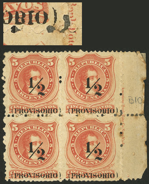 Lot 77 - Argentina general issues -  Guillermo Jalil - Philatino Auction # 2538 ARGENTINA: “Clearance” auction with very low starts and many interesting lots!