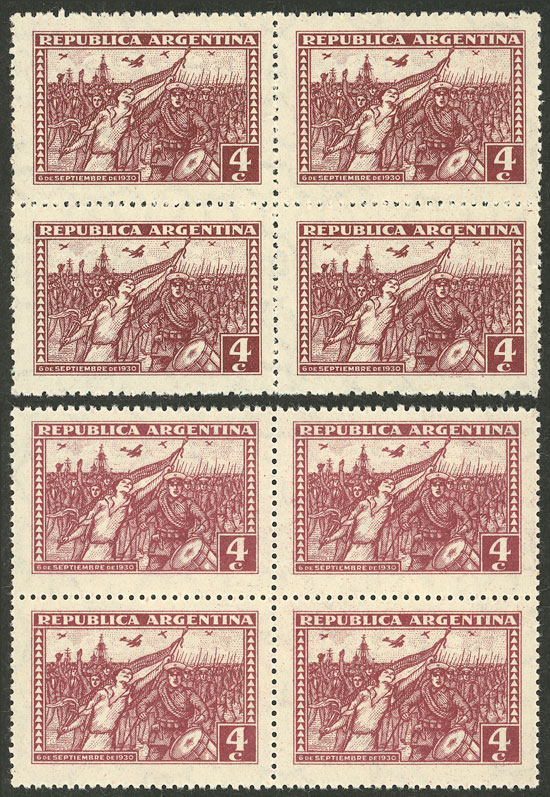 Lot 283 - Argentina general issues -  Guillermo Jalil - Philatino Auction # 2538 ARGENTINA: “Clearance” auction with very low starts and many interesting lots!