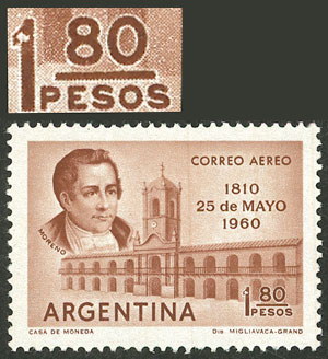 Lot 526 - Argentina general issues - Guillermo Jalil - Philatino Auction # 2538 ARGENTINA: “Clearance” auction with very low starts and many interesting lots! Lot 526 - Argentina general issues - Guillermo Jalil - Philatino Auction # 2538 ARGENTINA: “Clearance” auction with very low starts and many interesting lots!