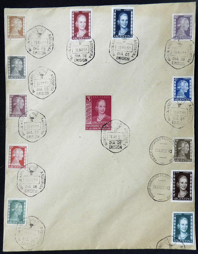 Lot 543 - Argentina general issues - Guillermo Jalil - Philatino Auction # 2540 ARGENTINA: General sale with lots at very low starts! Lot 543 - Argentina general issues - Guillermo Jalil - Philatino Auction # 2540 ARGENTINA: General sale with lots at very low starts!