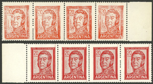 Lot 699 - Argentina general issues -  Guillermo Jalil - Philatino Auction # 2540 ARGENTINA: General sale with lots at very low starts!