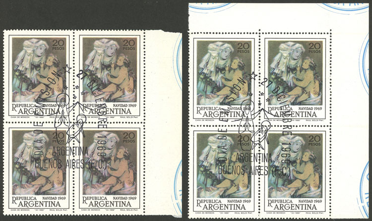 Lot 744 - Argentina general issues -  Guillermo Jalil - Philatino Auction # 2540 ARGENTINA: General sale with lots at very low starts!