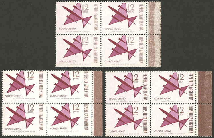 Lot 715 - Argentina general issues -  Guillermo Jalil - Philatino Auction # 2540 ARGENTINA: General sale with lots at very low starts!