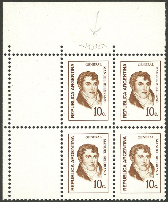 Lot 748 - Argentina general issues -  Guillermo Jalil - Philatino Auction # 2540 ARGENTINA: General sale with lots at very low starts!