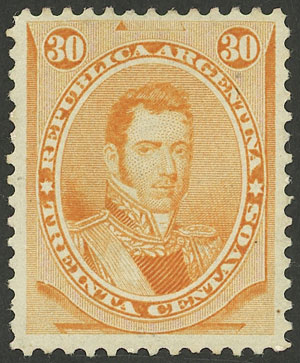 Lot 110 - Argentina general issues -  Guillermo Jalil - Philatino Auction # 2540 ARGENTINA: General sale with lots at very low starts!