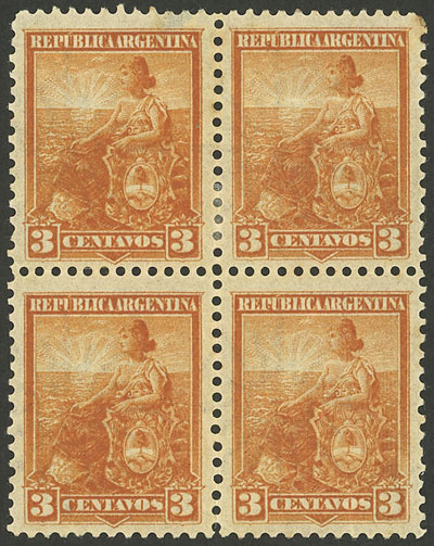 Lot 189 - Argentina general issues -  Guillermo Jalil - Philatino Auction # 2540 ARGENTINA: General sale with lots at very low starts!