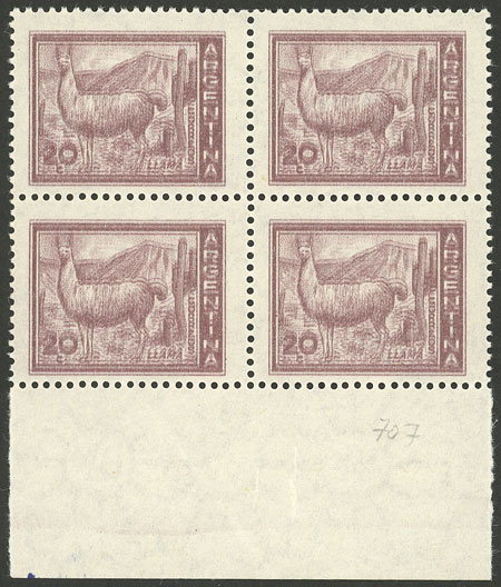 Lot 622 - Argentina general issues -  Guillermo Jalil - Philatino Auction # 2540 ARGENTINA: General sale with lots at very low starts!