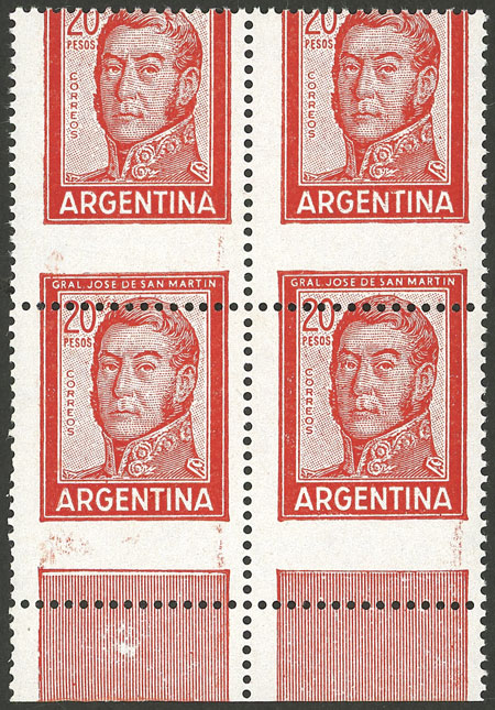 Lot 700 - Argentina general issues -  Guillermo Jalil - Philatino Auction # 2540 ARGENTINA: General sale with lots at very low starts!