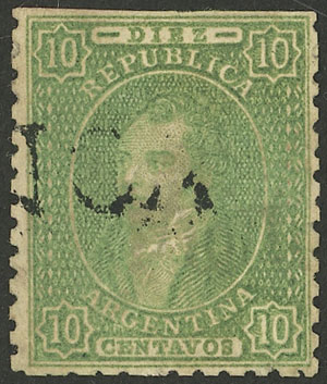 Lot 52 - Argentina rivadavias -  Guillermo Jalil - Philatino Auction # 2540 ARGENTINA: General sale with lots at very low starts!