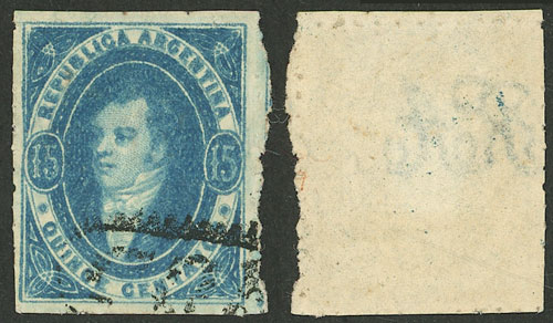 Lot 62 - Argentina rivadavias -  Guillermo Jalil - Philatino Auction # 2540 ARGENTINA: General sale with lots at very low starts!