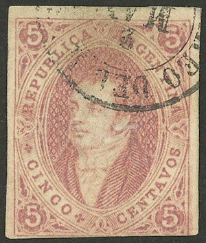 Lot 76 - Argentina rivadavias -  Guillermo Jalil - Philatino Auction # 2540 ARGENTINA: General sale with lots at very low starts!