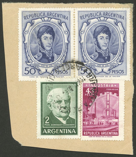 Lot 707 - Argentina general issues -  Guillermo Jalil - Philatino Auction # 2540 ARGENTINA: General sale with lots at very low starts!