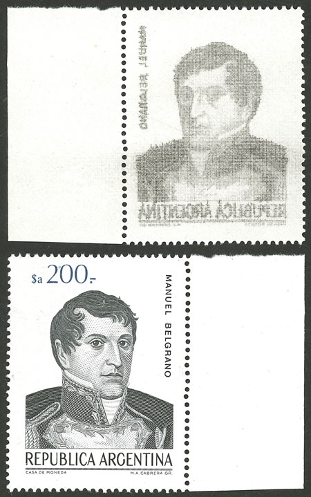 Lot 810 - Argentina general issues -  Guillermo Jalil - Philatino Auction # 2540 ARGENTINA: General sale with lots at very low starts!