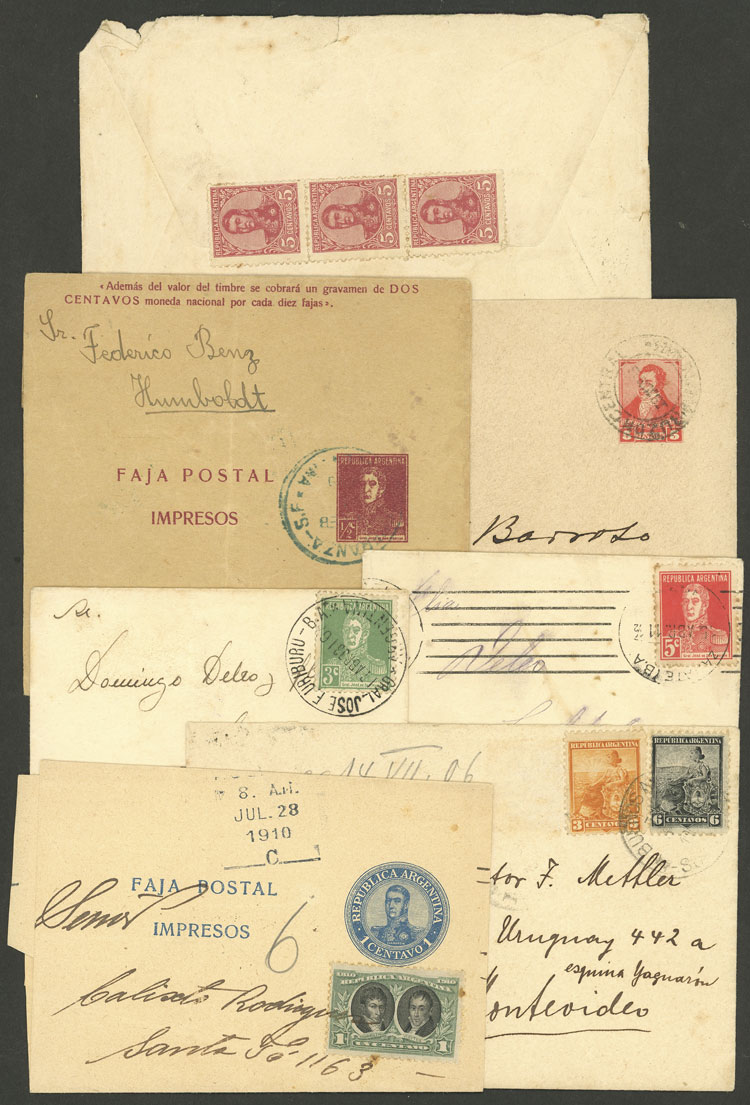 Lot 1012 - Argentina postal history - Guillermo Jalil - Philatino Auction # 2540 ARGENTINA: General sale with lots at very low starts! Lot 1012 - Argentina postal history - Guillermo Jalil - Philatino Auction # 2540 ARGENTINA: General sale with lots at very low starts!