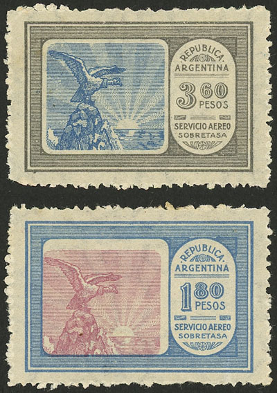 Lot 295 - Argentina general issues - Guillermo Jalil - Philatino Auction # 2540 ARGENTINA: General sale with lots at very low starts! Lot 295 - Argentina general issues - Guillermo Jalil - Philatino Auction # 2540 ARGENTINA: General sale with lots at very low starts!