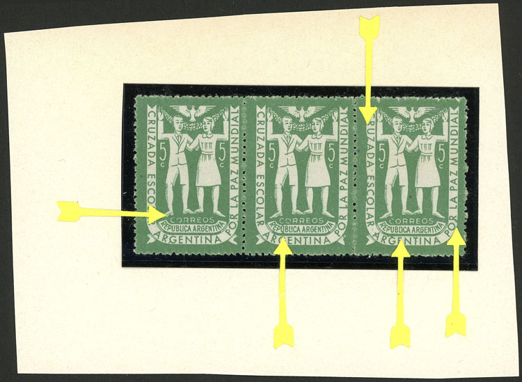 Lot 520 - Argentina general issues -  Guillermo Jalil - Philatino Auction # 2540 ARGENTINA: General sale with lots at very low starts!
