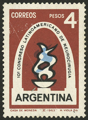 Lot 682 - Argentina general issues -  Guillermo Jalil - Philatino Auction # 2540 ARGENTINA: General sale with lots at very low starts!