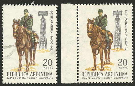 Lot 738 - Argentina general issues -  Guillermo Jalil - Philatino Auction # 2540 ARGENTINA: General sale with lots at very low starts!