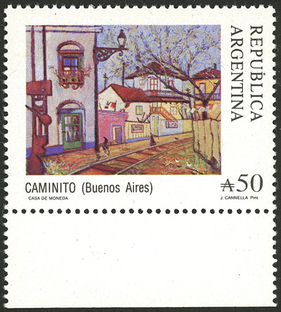 Lot 820 - Argentina general issues -  Guillermo Jalil - Philatino Auction # 2540 ARGENTINA: General sale with lots at very low starts!