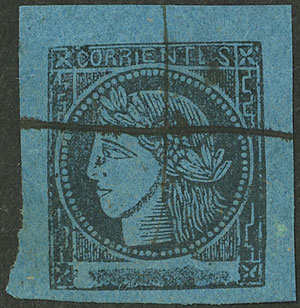 Lot 12 - Argentina corrientes -  Guillermo Jalil - Philatino Auction # 2540 ARGENTINA: General sale with lots at very low starts!