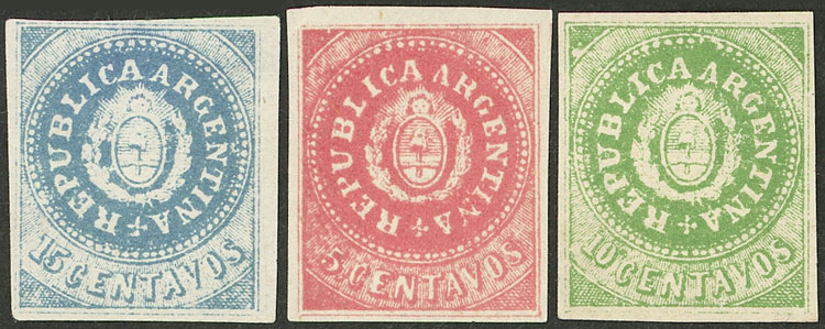 Lot 26 - Argentina escuditos - Guillermo Jalil - Philatino Auction # 2540 ARGENTINA: General sale with lots at very low starts! Lot 26 - Argentina escuditos - Guillermo Jalil - Philatino Auction # 2540 ARGENTINA: General sale with lots at very low starts!