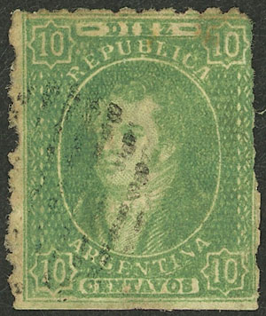 Lot 59 - Argentina rivadavias -  Guillermo Jalil - Philatino Auction # 2540 ARGENTINA: General sale with lots at very low starts!