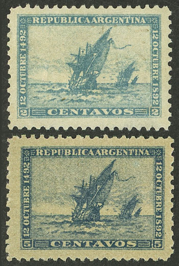 Lot 161 - Argentina general issues -  Guillermo Jalil - Philatino Auction # 2540 ARGENTINA: General sale with lots at very low starts!