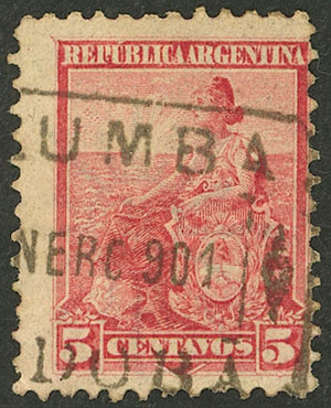 Lot 181 - Argentina general issues -  Guillermo Jalil - Philatino Auction # 2540 ARGENTINA: General sale with lots at very low starts!