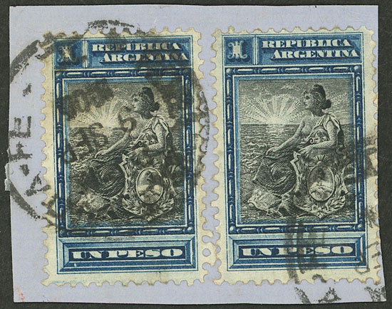 Lot 186 - Argentina general issues -  Guillermo Jalil - Philatino Auction # 2540 ARGENTINA: General sale with lots at very low starts!