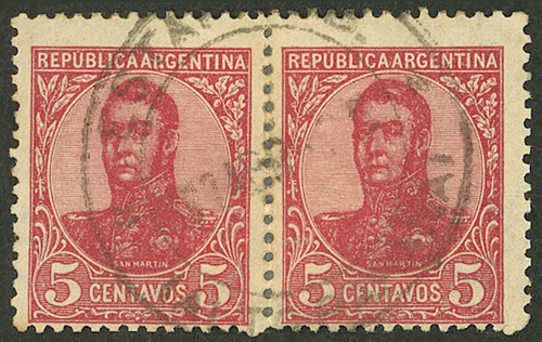Lot 198 - Argentina general issues -  Guillermo Jalil - Philatino Auction # 2540 ARGENTINA: General sale with lots at very low starts!