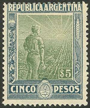 Lot 229 - Argentina general issues -  Guillermo Jalil - Philatino Auction # 2540 ARGENTINA: General sale with lots at very low starts!