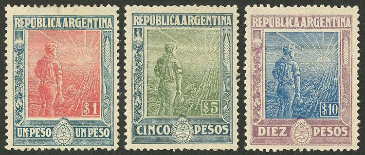 Lot 228 - Argentina general issues -  Guillermo Jalil - Philatino Auction # 2540 ARGENTINA: General sale with lots at very low starts!