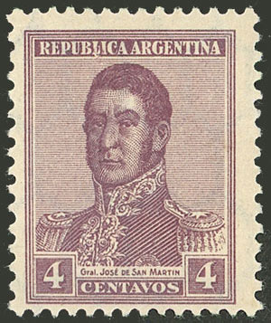 Lot 238 - Argentina general issues -  Guillermo Jalil - Philatino Auction # 2540 ARGENTINA: General sale with lots at very low starts!