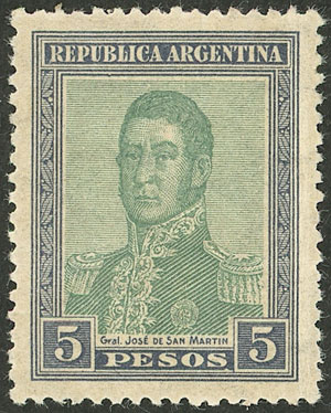 Lot 241 - Argentina general issues -  Guillermo Jalil - Philatino Auction # 2540 ARGENTINA: General sale with lots at very low starts!