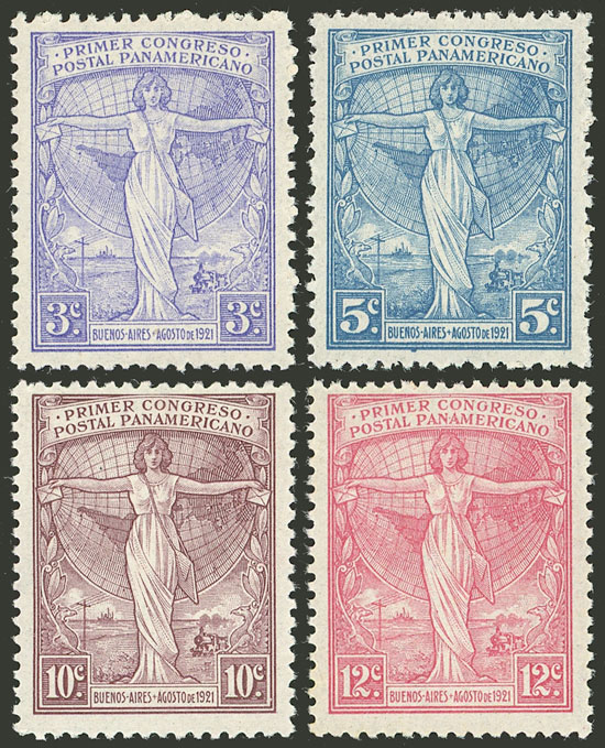 Lot 261 - Argentina general issues -  Guillermo Jalil - Philatino Auction # 2540 ARGENTINA: General sale with lots at very low starts!