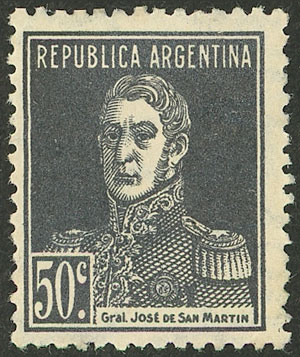 Lot 268 - Argentina general issues -  Guillermo Jalil - Philatino Auction # 2540 ARGENTINA: General sale with lots at very low starts!
