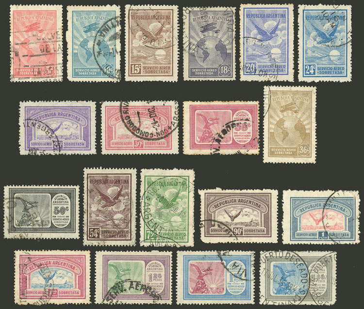 Lot 297 - Argentina general issues - Guillermo Jalil - Philatino Auction # 2540 ARGENTINA: General sale with lots at very low starts! Lot 297 - Argentina general issues - Guillermo Jalil - Philatino Auction # 2540 ARGENTINA: General sale with lots at very low starts!