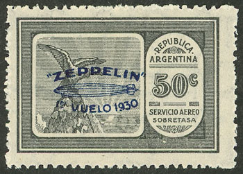 Lot 302 - Argentina general issues -  Guillermo Jalil - Philatino Auction # 2540 ARGENTINA: General sale with lots at very low starts!